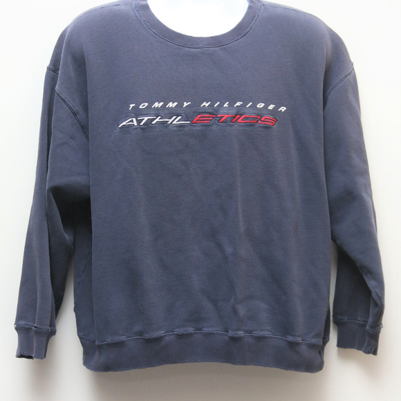 Tommy Hilfiger | Shirts | 9s Tommy Hilfiger Athletics Spell Out Sweatshirt  | Poshmark